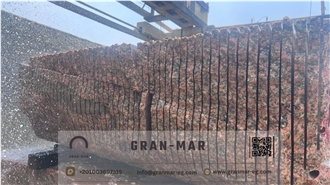 Red Aswan Granite Tiles, Slabs