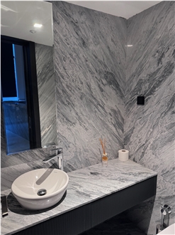 Bardiglio Nuovo Marble Tiles, Grey Marble Slabs