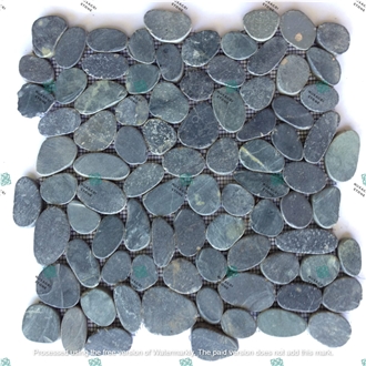 Sliced Pebble Mosaic Tiles 3-5Cm