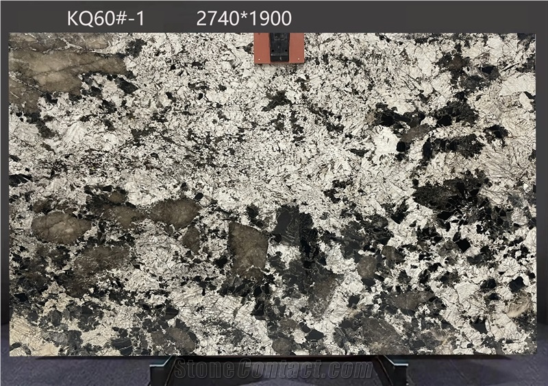 Alaska White Granite Slabs Exhibiting Unique Color