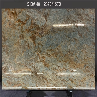 Amazon Blue Quartzite Tiles Showing Blended Blue - Gray Hues