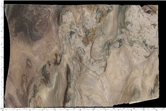 Aquarella Quartzite Slabs With Blended Red - Orange Hues