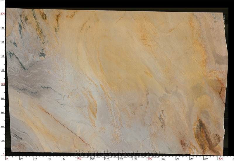 Aquarella Quartzite Tiles Showing Mottled Color