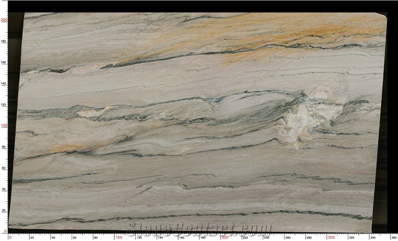 Aquarella Quartzite Tiles Showing Mottled Color
