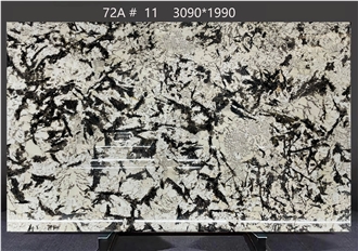 Bianco Antico Granite Tiles Exhibiting Patchy Dark Markings