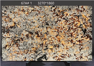 Bianco Antico Granite Tiles Featuring Blended Dark Hues