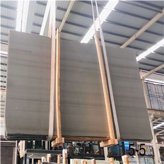 Chenille White Marble Slabs Showcasing Clean Layered