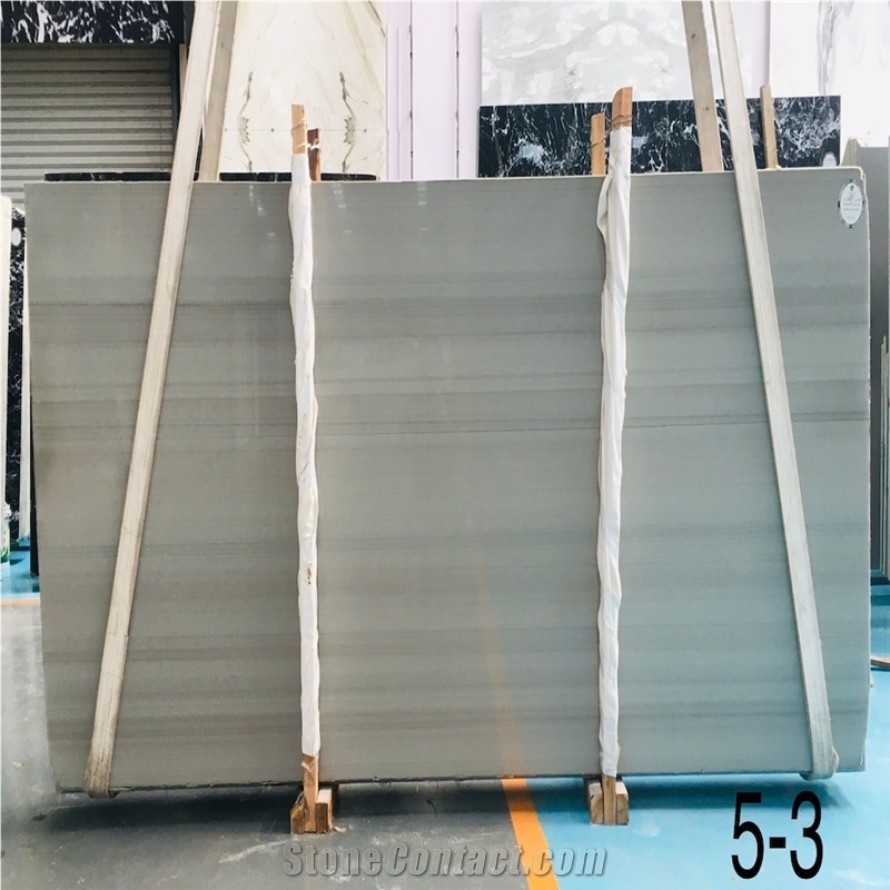 Chenille White Marble Slabs Smooth Light - Gray Surfaces