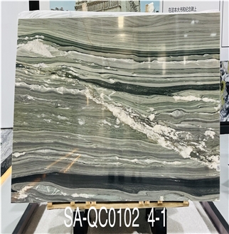 Cristallo Del Mare Quartzite Tiles Featuring Color Layers