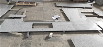G603 Granite Stone Steps With Uniform Gray Surface