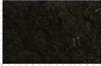 Kozmus Granite Slabs Presenting Artistic Dark - Toned Swirls