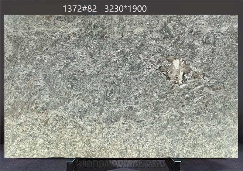 Kozmus Granite Tiles Featuring Bold Dark Color Contrasts