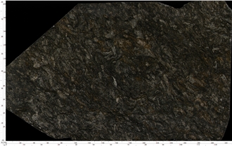 Kozmus Granite Tiles Featuring Mottled Black - Brown