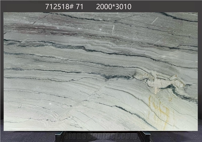 Macaubas Fantasy Quartzite Tiles Highlighting Gradient Hues