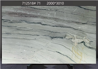 Macaubas Fantasy Quartzite Tiles Highlighting Gradient Hues