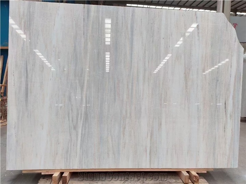 Platinum Sands Nature White Marble Slabs Tile