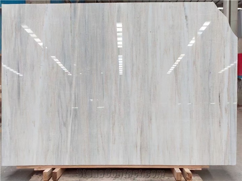 Platinum Sands Nature White Marble Slabs Tile