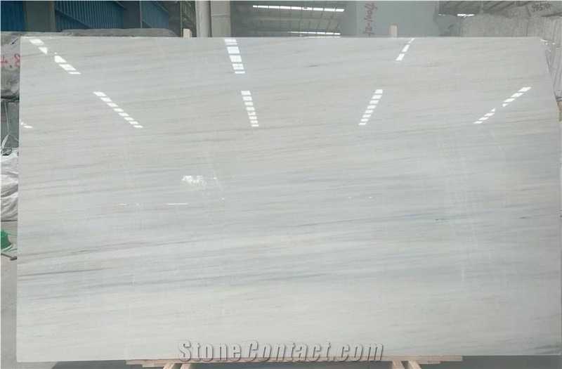 Platinum Sands Nature White Marble Slabs Tile