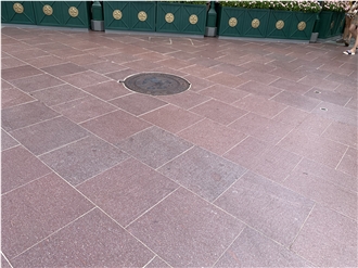 Porphyry Paving Stone Showcasing Compact Texture