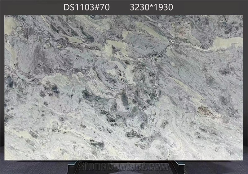 Portinari Quartzite Slabs Displaying Subtle Gray Gradients