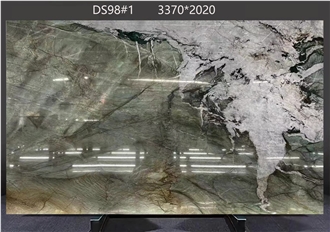 Royal Green Quartzite Slabs Showing Natural Green Textures