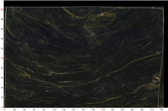 Speranza Granite Slabs Revealing Deep Green Motifs