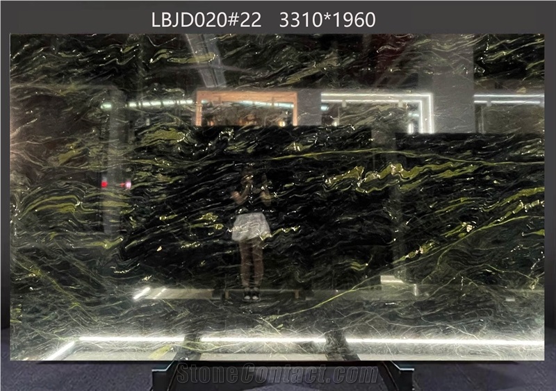 Speranza Granite Tiles Featuring Dark Green