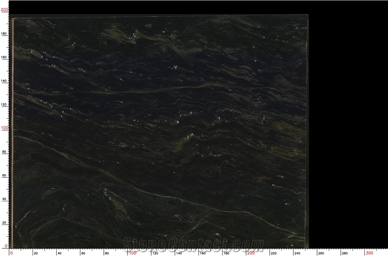 Speranza Granite Tiles Showing Intricate Green Veining