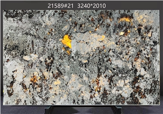 Splendor White Granite Slabs Exhibiting Unique Color