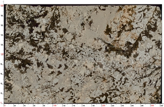 Splendor White Granite Slabs Presenting Random Dark Flecks