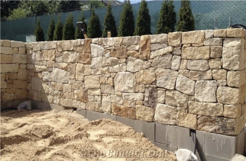 Kocber Sandstone Split Building Stone