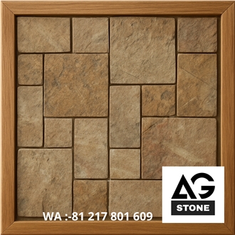 Natural Slate Puzzle Harmony Mosaic Tiles