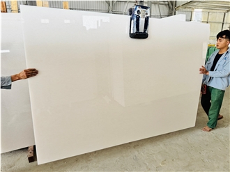 Crystal White Marble Slabs