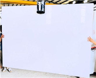 Crystal White Marble Slabs