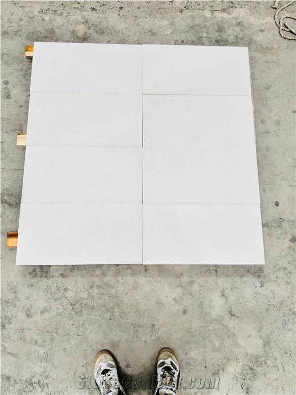 Crystal White Marble Tiles