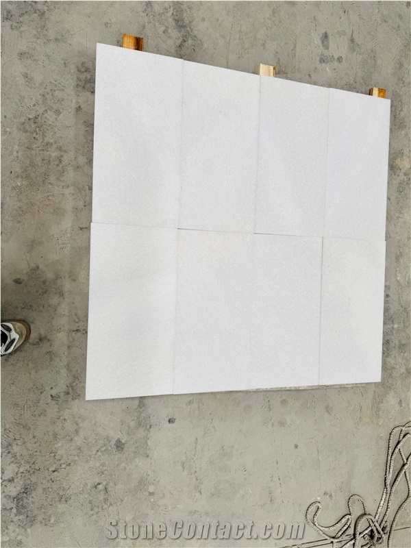 Crystal White Marble Tiles