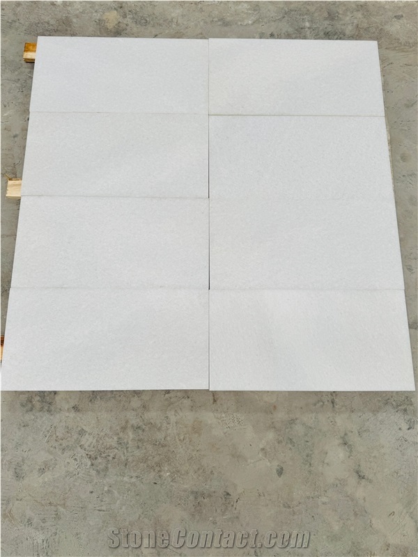 Crystal White Marble Tiles