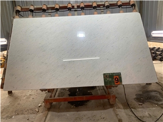 Opal White Marble Slabs