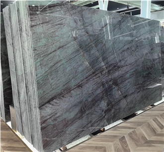 Blue Velvet Quartzite Polished Slabs