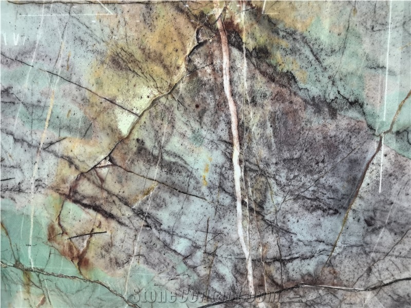 Blue Velvet Quartzite Polished Slabs