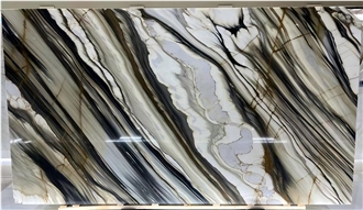 Gucci Golden Quartzite Slabs
