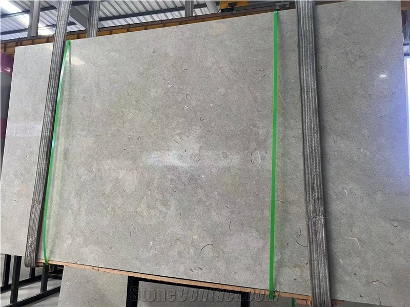 Iran Rustic Green Limestone Slabs