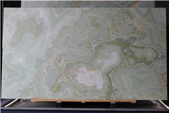 Light Green Onyx Slab Tiles