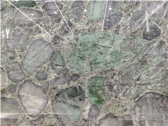Verde Marinace Green Granite Slabs