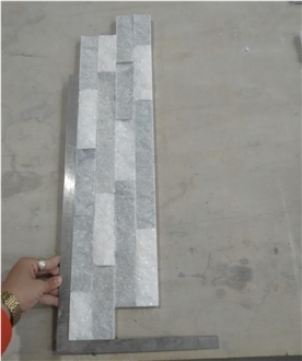 Alaska White Ledger Stone Veneer
