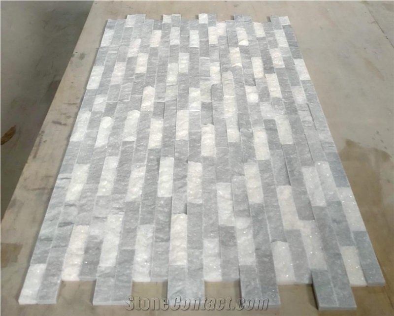 Alaska White Ledger Stone Veneer