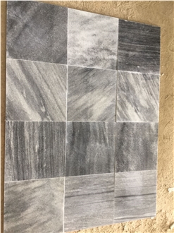 Silver Black Marble Tiles