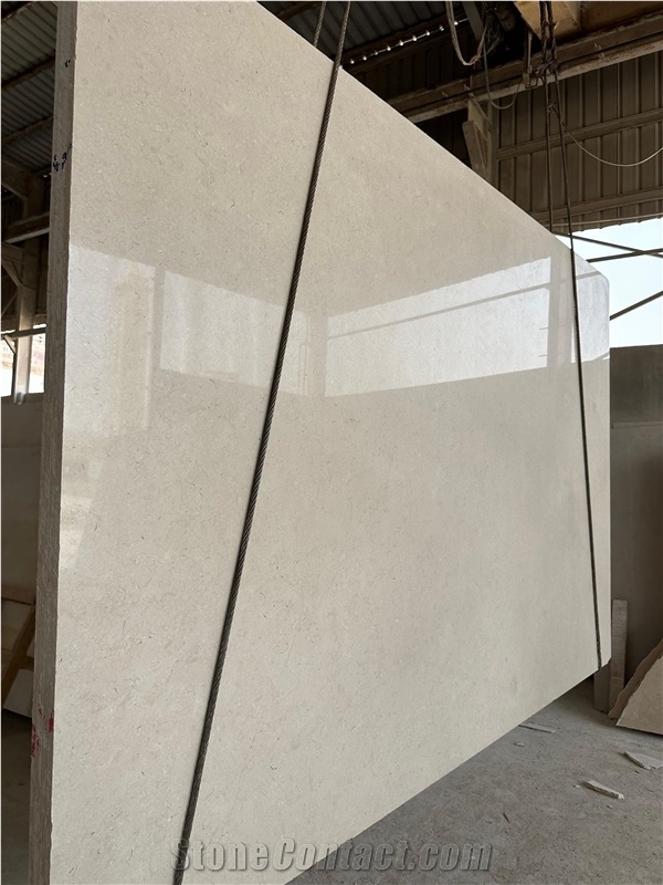 Galala Egyptian Marble Light Cream Beige Slabs And Tiles