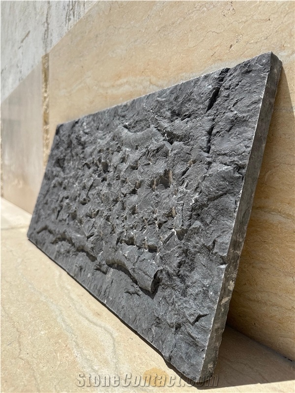 Milly Grey Marble – Split Face Finish – Wall Cladding Tiles