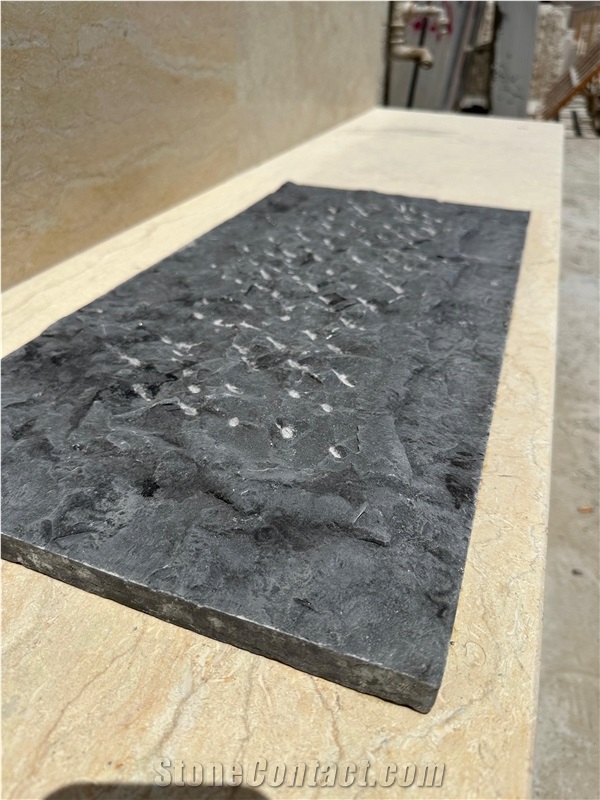 Milly Grey Marble – Split Face Finish – Wall Cladding Tiles